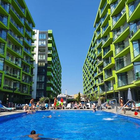 Aquamarine - Pool & Spa Beach Resort Navodari Bagian luar foto