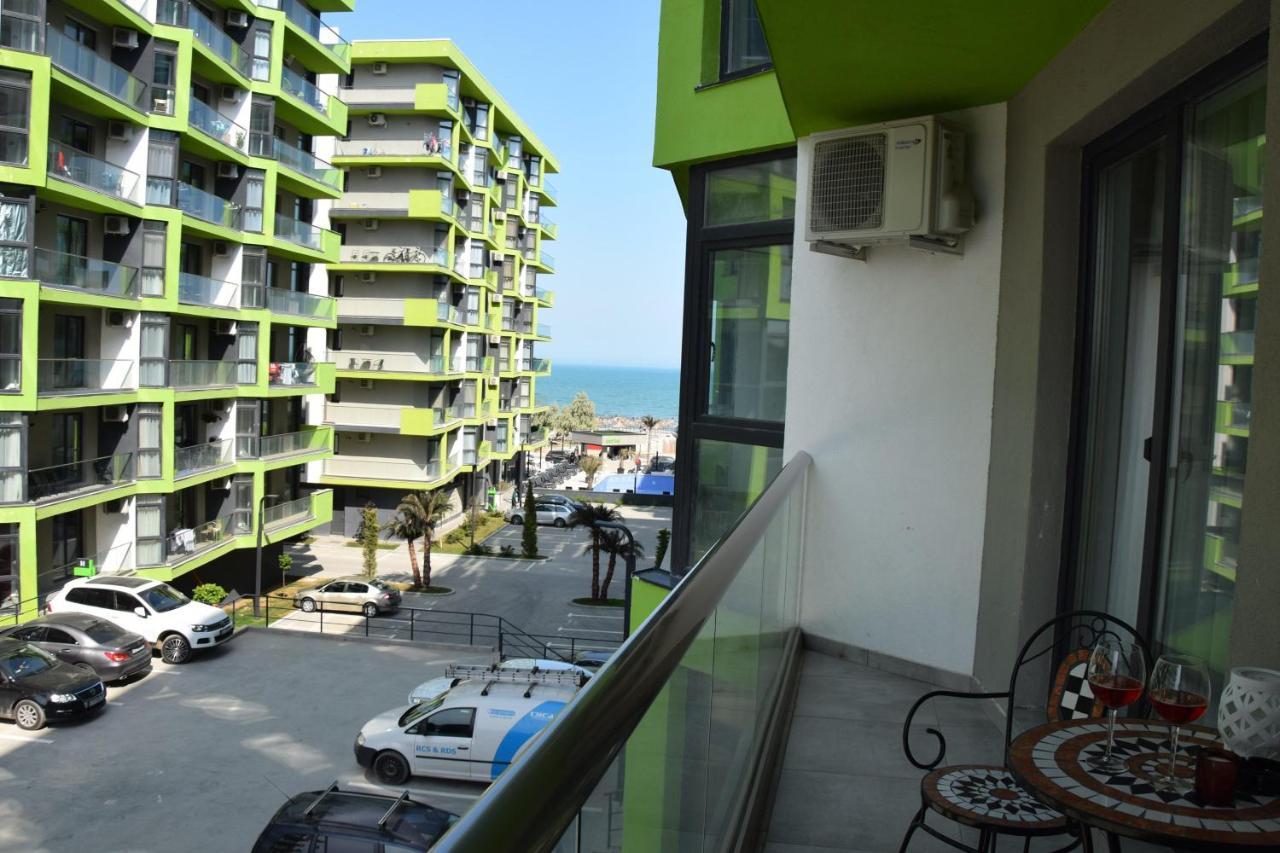 Aquamarine - Pool & Spa Beach Resort Navodari Bagian luar foto