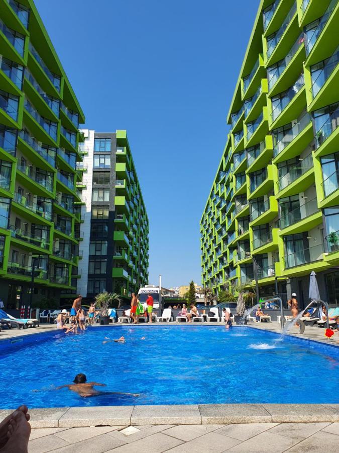Aquamarine - Pool & Spa Beach Resort Navodari Bagian luar foto